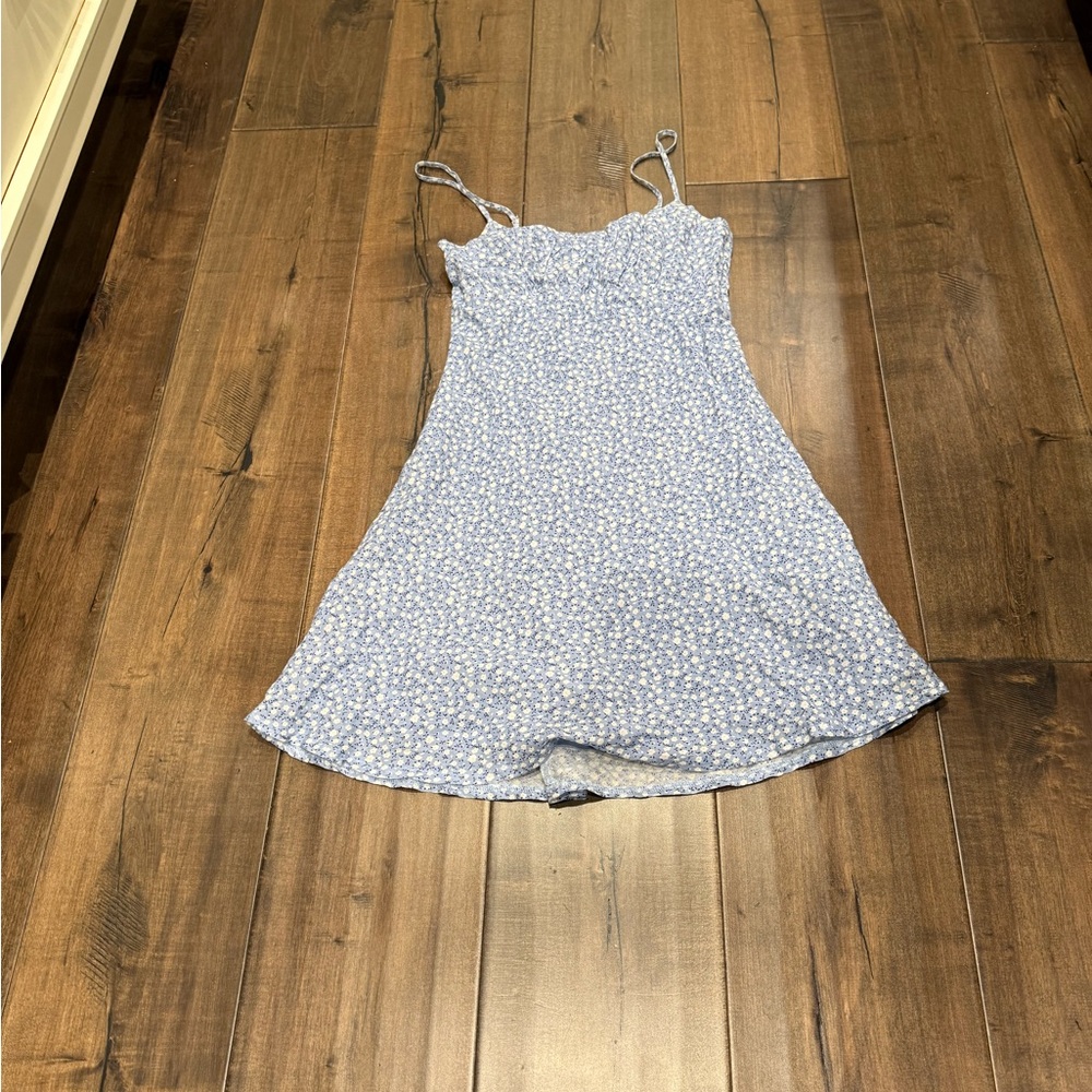 Princess Polly Blue Floral Midi Dress
